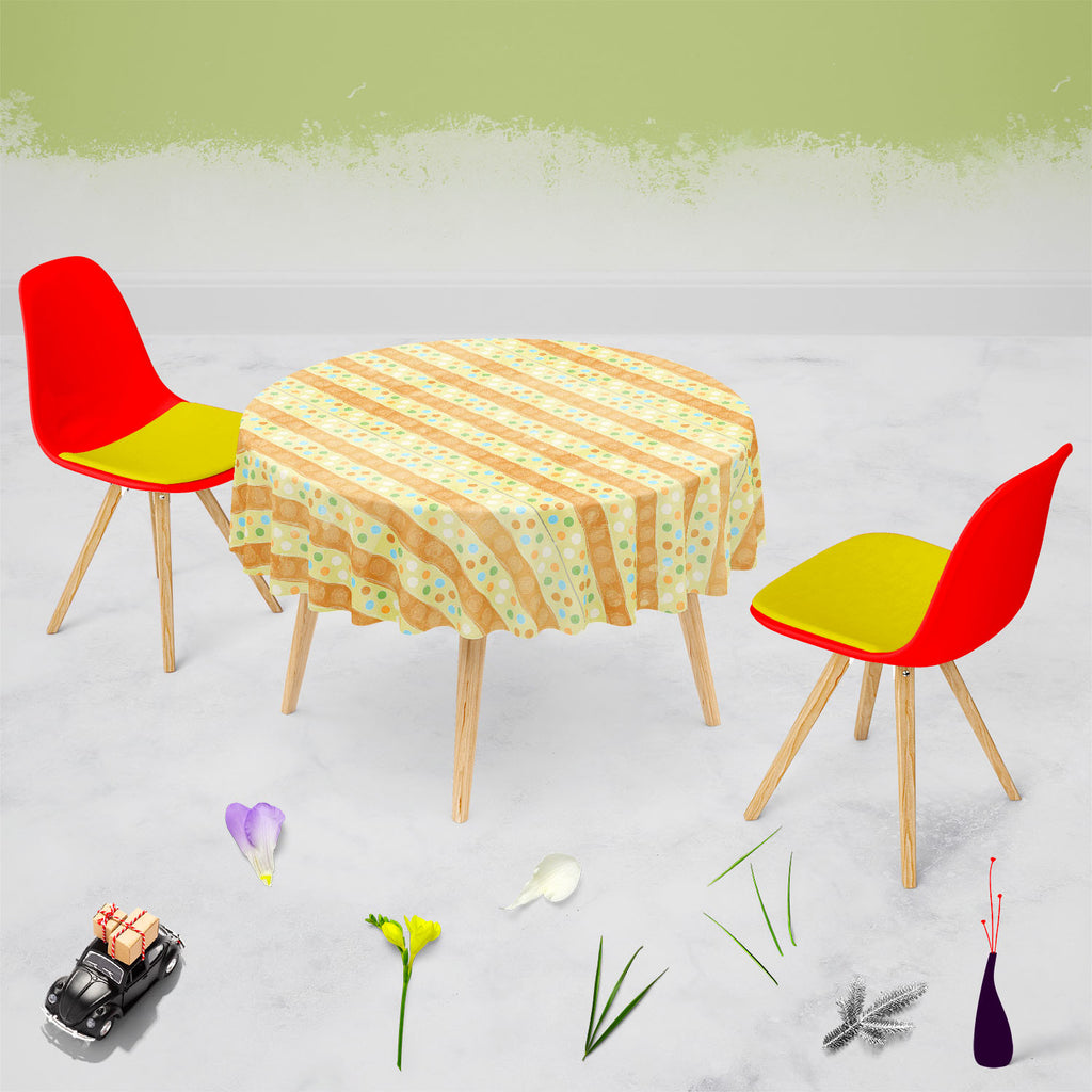 Dots on Dots D2 Table Cloth Cover-Table Covers-CVR_TB_RD-IC 5007245 IC 5007245, Abstract Expressionism, Abstracts, Ancient, Art and Paintings, Botanical, Cities, City Views, Decorative, Drawing, Floral, Flowers, Geometric Abstraction, Hearts, Historical, Illustrations, Love, Medieval, Modern Art, Nature, Patterns, Retro, Romance, Semi Abstract, Signs, Signs and Symbols, Vintage, dots, on, d2, table, cloth, cover, romantic, abstract, abstraction, art, artwork, backdrop, background, beautiful, childish, cloth