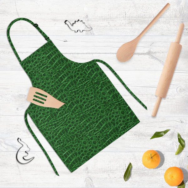 Crocodile Hide D1 Apron | Adjustable, Free Size & Waist Tiebacks-Aprons Neck to Knee-APR_NK_KN-IC 5007246 IC 5007246, Animals, Digital, Digital Art, Graphic, Nature, Patterns, Scenic, crocodile, hide, d1, full-length, neck, to, knee, apron, poly-cotton, fabric, adjustable, buckle, waist, tiebacks, alligator, animal, belt, boots, gator, leather, photographic, purse, reptile, seamless, shoes, skin, texture, tile, wallet, artzfolio, kitchen apron, white apron, kids apron, cooking apron, chef apron, aprons for 