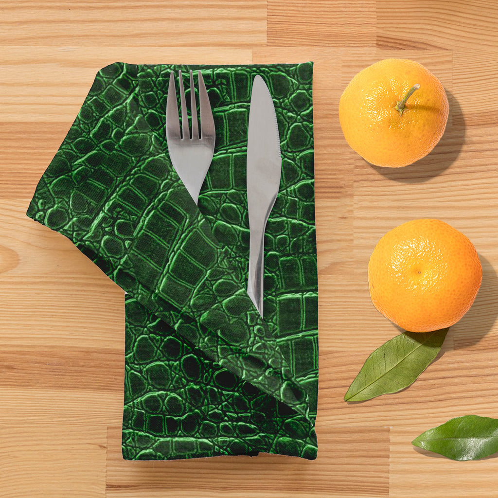 Crocodile Hide D1 Table Napkin-Table Napkins-NAP_TB-IC 5007246 IC 5007246, Animals, Digital, Digital Art, Graphic, Nature, Patterns, Scenic, crocodile, hide, d1, table, napkin, alligator, animal, belt, boots, gator, leather, photographic, purse, reptile, seamless, shoes, skin, texture, tile, wallet, artzfolio, napkins, table napkins cotton set of 6, dining table napkins set of 6, cloth napkins for dining table, cotton napkins for dining table, cocktail napkins, dinner napkin, printed napkins, dining napkins