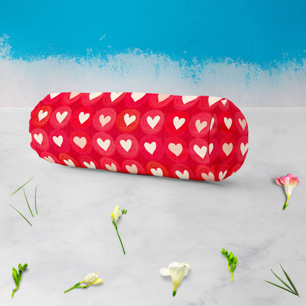 Hearts Bolster Cover Booster Cases | Concealed Zipper Opening-Bolster Covers-BOL_CV_ZP-IC 5007247 IC 5007247, Animated Cartoons, Art and Paintings, Black and White, Botanical, Caricature, Cartoons, Floral, Flowers, Hearts, Holidays, Illustrations, Love, Nature, Patterns, Romance, Wedding, White, bolster, cover, booster, cases, concealed, zipper, opening, backdrop, background, banner, card, cartoon, childish, cute, day, doodle, flora, heart, holiday, illustration, line, marriage, object, pattern, pink, red, 