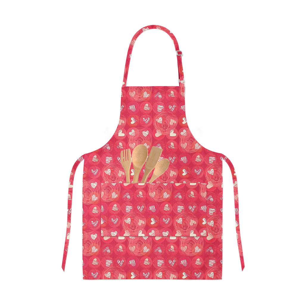 Doodle Hearts Apron | Adjustable, Free Size & Waist Tiebacks-Aprons Neck to Knee-APR_NK_KN-IC 5007248 IC 5007248, Animated Cartoons, Art and Paintings, Black and White, Botanical, Caricature, Cartoons, Floral, Flowers, Hearts, Holidays, Illustrations, Love, Nature, Patterns, Romance, Wedding, White, doodle, apron, adjustable, free, size, waist, tiebacks, backdrop, background, banner, card, cartoon, childish, cute, day, flora, heart, holiday, illustration, line, marriage, object, pattern, pink, red, saint, s