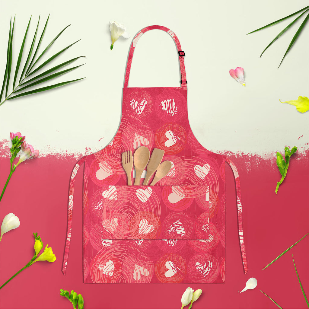 Doodle Hearts D1 Apron | Adjustable, Free Size & Waist Tiebacks-Aprons Neck to Knee-APR_NK_KN-IC 5007248 IC 5007248, Animated Cartoons, Art and Paintings, Black and White, Botanical, Caricature, Cartoons, Floral, Flowers, Hearts, Holidays, Illustrations, Love, Nature, Patterns, Romance, Wedding, White, doodle, d1, apron, adjustable, free, size, waist, tiebacks, backdrop, background, banner, card, cartoon, childish, cute, day, flora, heart, holiday, illustration, line, marriage, object, pattern, pink, red, s