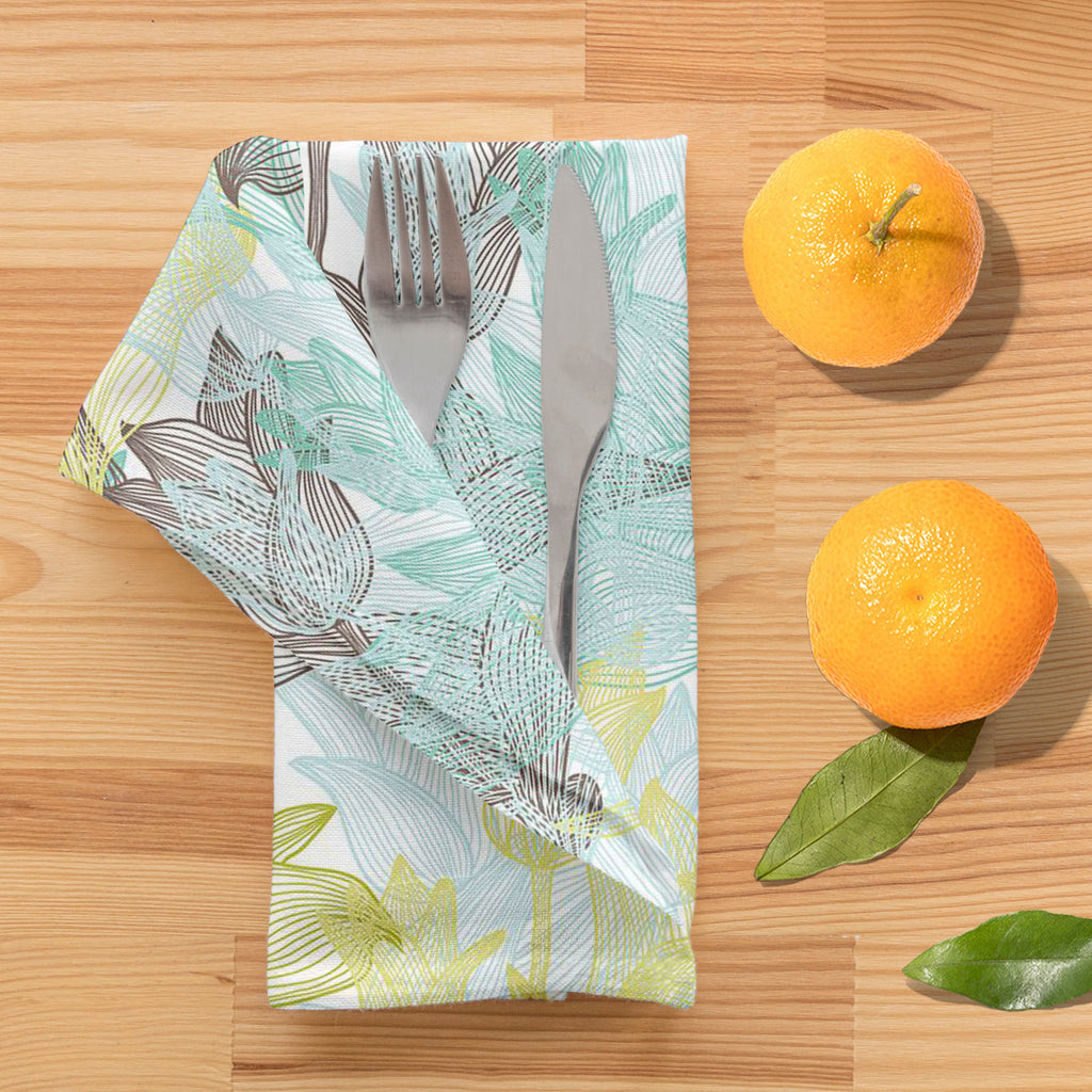 Tulip Flowers D2 Table Napkin-Table Napkins-NAP_TB-IC 5007249 IC 5007249, Abstract Expressionism, Abstracts, Ancient, Art and Paintings, Botanical, Decorative, Digital, Digital Art, Floral, Flowers, Geometric, Geometric Abstraction, Graphic, Historical, Illustrations, Medieval, Nature, Patterns, Seasons, Semi Abstract, Signs, Signs and Symbols, Sketches, Vintage, tulip, d2, table, napkin, abstract, art, artwork, backdrop, background, branch, card, creative, decor, decoration, design, element, fabric, flower