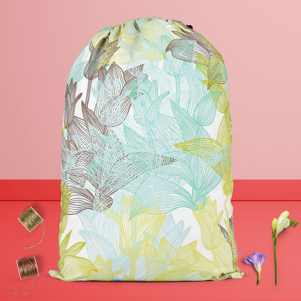 Tulip Flowers D2 Reusable Sack Bag | Bag for Gym, Storage, Vegetable & Travel-Drawstring Sack Bags-SCK_FB_DS-IC 5007249 IC 5007249, Abstract Expressionism, Abstracts, Ancient, Art and Paintings, Botanical, Decorative, Digital, Digital Art, Floral, Flowers, Geometric, Geometric Abstraction, Graphic, Historical, Illustrations, Medieval, Nature, Patterns, Seasons, Semi Abstract, Signs, Signs and Symbols, Sketches, Vintage, tulip, d2, reusable, sack, bag, for, gym, storage, vegetable, travel, abstract, art, art