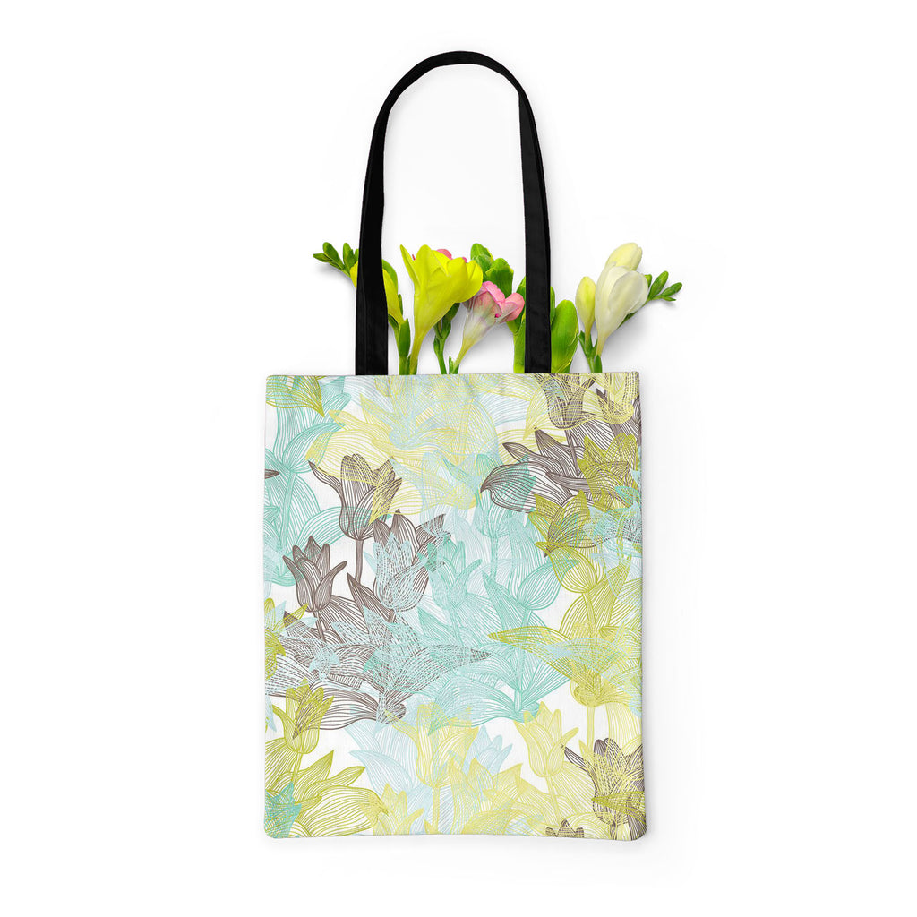 Tulip Flowers D2 Tote Bag Shoulder Purse | Multipurpose-Tote Bags Basic-TOT_FB_BS-IC 5007249 IC 5007249, Abstract Expressionism, Abstracts, Ancient, Art and Paintings, Botanical, Decorative, Digital, Digital Art, Floral, Flowers, Geometric, Geometric Abstraction, Graphic, Historical, Illustrations, Medieval, Nature, Patterns, Seasons, Semi Abstract, Signs, Signs and Symbols, Sketches, Vintage, tulip, d2, tote, bag, shoulder, purse, multipurpose, abstract, art, artwork, backdrop, background, branch, card, cr