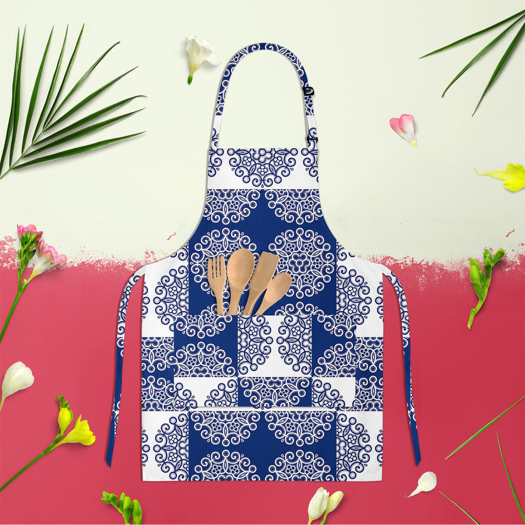 Lace Ornate Apron | Adjustable, Free Size & Waist Tiebacks-Aprons Neck to Knee-APR_NK_KN-IC 5007250 IC 5007250, Abstract Expressionism, Abstracts, Ancient, Art and Paintings, Circle, Culture, Decorative, Digital, Digital Art, Drawing, Ethnic, Fashion, Graphic, Historical, Illustrations, Medieval, Patterns, Retro, Semi Abstract, Signs, Signs and Symbols, Space, Traditional, Tribal, Victorian, Vintage, World Culture, lace, ornate, apron, adjustable, free, size, waist, tiebacks, filigree, ornament, abstract, a