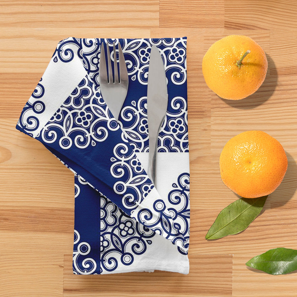 Lace Ornate Table Napkin-Table Napkins-NAP_TB-IC 5007250 IC 5007250, Abstract Expressionism, Abstracts, Ancient, Art and Paintings, Circle, Culture, Decorative, Digital, Digital Art, Drawing, Ethnic, Fashion, Graphic, Historical, Illustrations, Medieval, Patterns, Retro, Semi Abstract, Signs, Signs and Symbols, Space, Traditional, Tribal, Victorian, Vintage, World Culture, lace, ornate, table, napkin, filigree, ornament, abstract, antique, art, artwork, background, blue, creative, crochet, cute, decor, deco