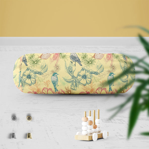 Spring Flowers D4 Bolster Cover Booster Cases | Concealed Zipper Opening-Bolster Covers-BOL_CV_ZP-IC 5007251 IC 5007251, Abstract Expressionism, Abstracts, Ancient, Birds, Botanical, Decorative, Digital, Digital Art, Fashion, Floral, Flowers, Graphic, Historical, Illustrations, Medieval, Modern Art, Nature, Patterns, Retro, Scenic, Semi Abstract, Signs, Signs and Symbols, Sketches, Vintage, Wildlife, spring, d4, bolster, cover, booster, cases, zipper, opening, poly, cotton, fabric, primavera, seamless, abst