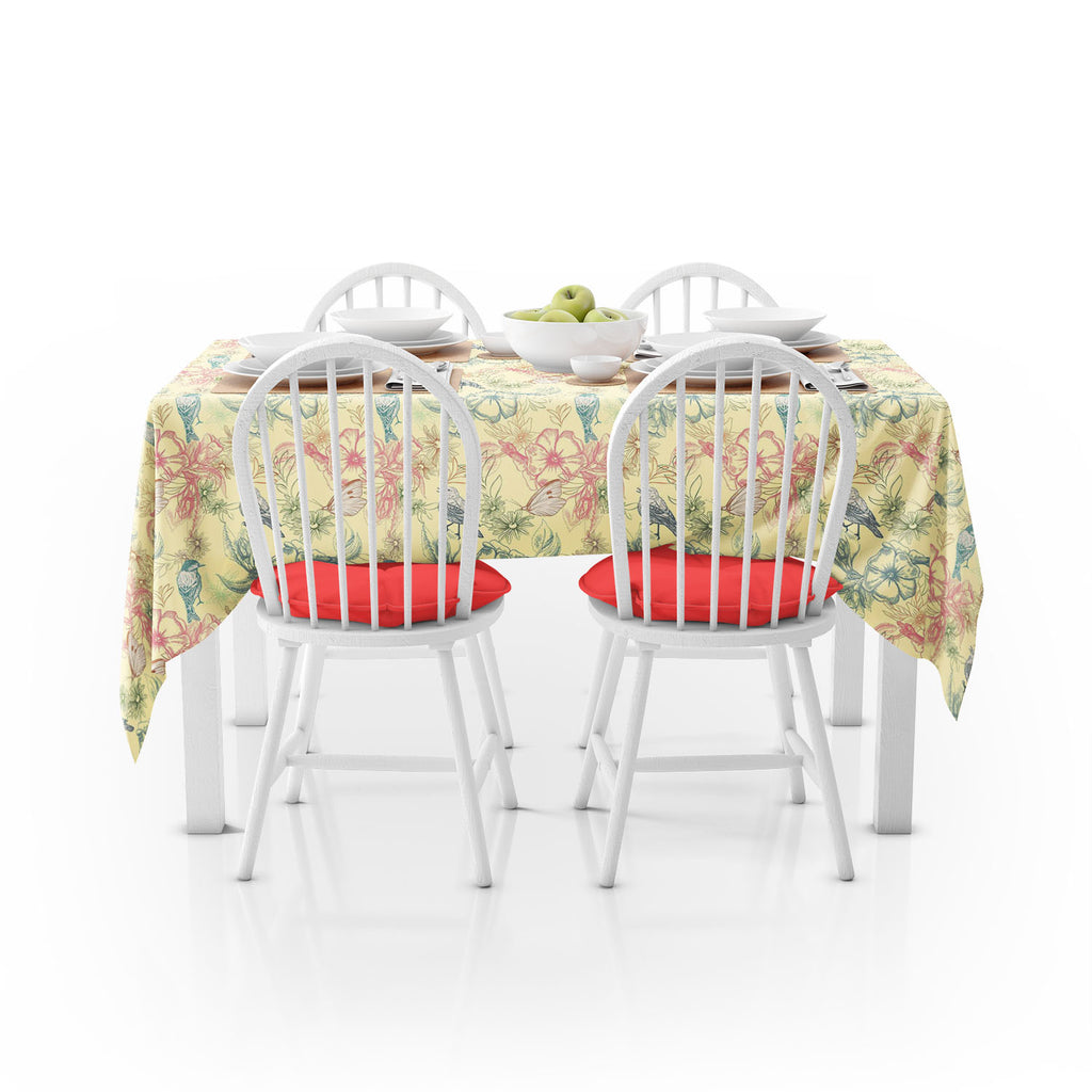 Spring Flowers Table Cloth Cover-Table Covers-CVR_TB_NR-IC 5007251 IC 5007251, Abstract Expressionism, Abstracts, Ancient, Birds, Botanical, Decorative, Digital, Digital Art, Fashion, Floral, Flowers, Graphic, Historical, Illustrations, Medieval, Modern Art, Nature, Patterns, Retro, Scenic, Semi Abstract, Signs, Signs and Symbols, Sketches, Vintage, Wildlife, spring, table, cloth, cover, primavera, seamless, abstract, apple, flower, artistic, background, bird, bloom, blue, butterfly, cream, cute, daisy, dec