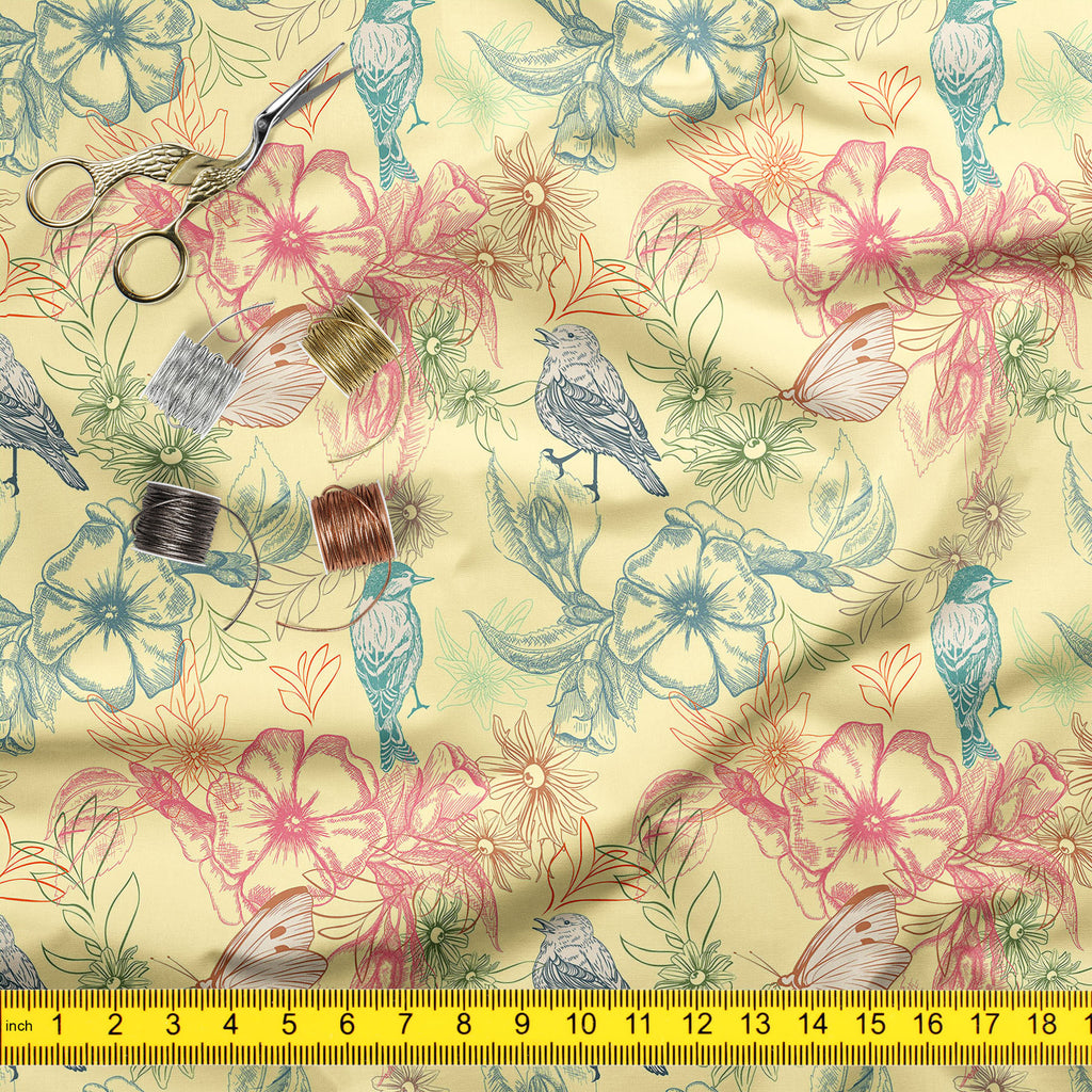 Spring Flowers D4 Upholstery Fabric by Metre | For Sofa, Curtains, Cushions, Furnishing, Craft, Dress Material-Upholstery Fabrics-FAB_RW-IC 5007251 IC 5007251, Abstract Expressionism, Abstracts, Ancient, Birds, Botanical, Decorative, Digital, Digital Art, Fashion, Floral, Flowers, Graphic, Historical, Illustrations, Medieval, Modern Art, Nature, Patterns, Retro, Scenic, Semi Abstract, Signs, Signs and Symbols, Sketches, Vintage, Wildlife, spring, d4, upholstery, fabric, by, metre, for, sofa, curtains, cushi