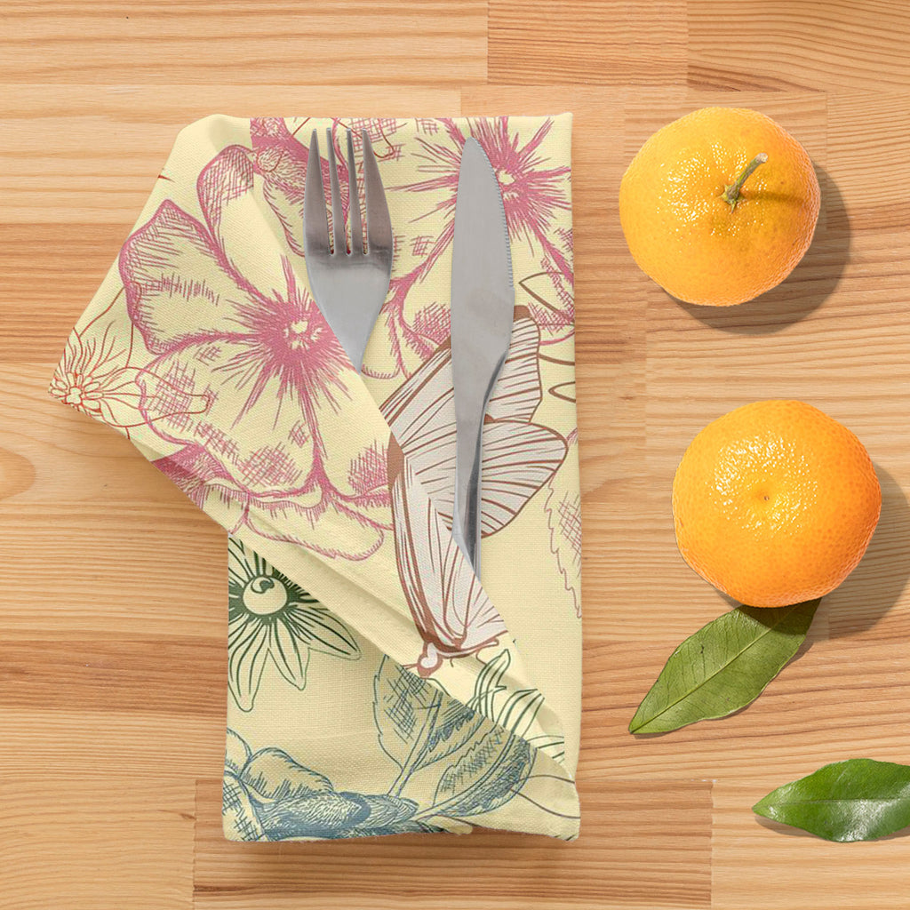 Spring Flowers D4 Table Napkin-Table Napkins-NAP_TB-IC 5007251 IC 5007251, Abstract Expressionism, Abstracts, Ancient, Birds, Botanical, Decorative, Digital, Digital Art, Fashion, Floral, Flowers, Graphic, Historical, Illustrations, Medieval, Modern Art, Nature, Patterns, Retro, Scenic, Semi Abstract, Signs, Signs and Symbols, Sketches, Vintage, Wildlife, spring, d4, table, napkin, primavera, seamless, abstract, apple, flower, artistic, background, bird, bloom, blue, butterfly, cream, cute, daisy, decoratio