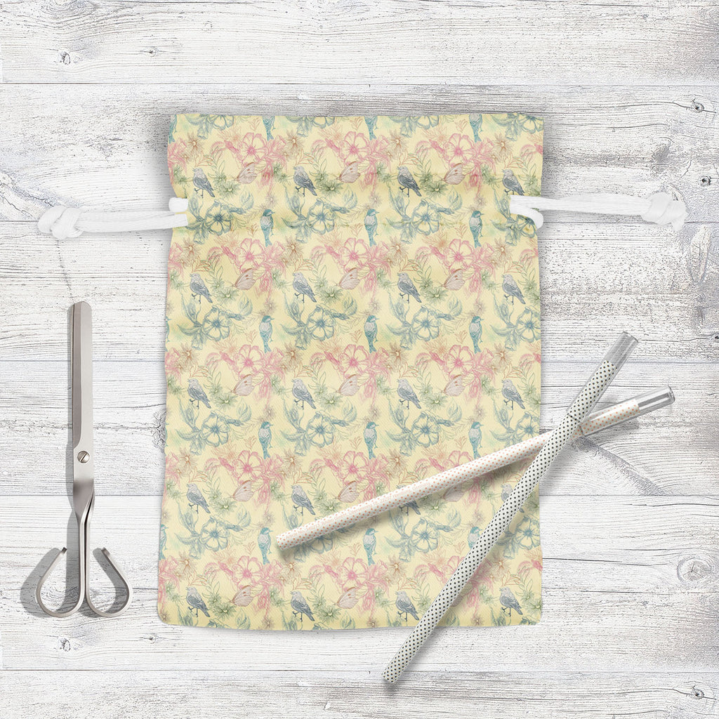 Spring Flowers D4 Pouch Wrist Potli Bag | Bag for Weddings & Casual Parties-Drawstring Pouches-PCH_FB_DS-IC 5007251 IC 5007251, Abstract Expressionism, Abstracts, Ancient, Birds, Botanical, Decorative, Digital, Digital Art, Fashion, Floral, Flowers, Graphic, Historical, Illustrations, Medieval, Modern Art, Nature, Patterns, Retro, Scenic, Semi Abstract, Signs, Signs and Symbols, Sketches, Vintage, Wildlife, spring, d4, pouch, wrist, potli, bag, for, weddings, casual, parties, primavera, seamless, abstract, 