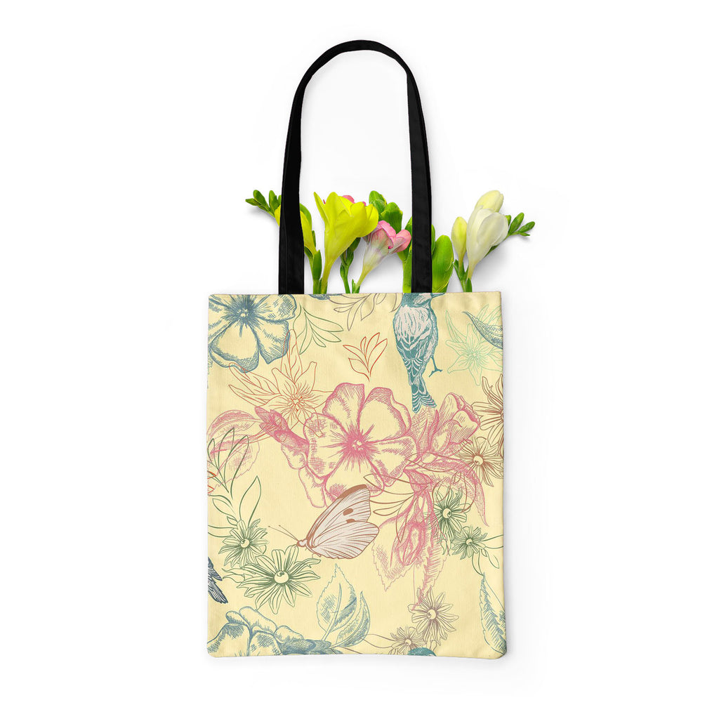 Spring Flowers D4 Tote Bag Shoulder Purse | Multipurpose-Tote Bags Basic-TOT_FB_BS-IC 5007251 IC 5007251, Abstract Expressionism, Abstracts, Ancient, Birds, Botanical, Decorative, Digital, Digital Art, Fashion, Floral, Flowers, Graphic, Historical, Illustrations, Medieval, Modern Art, Nature, Patterns, Retro, Scenic, Semi Abstract, Signs, Signs and Symbols, Sketches, Vintage, Wildlife, spring, d4, tote, bag, shoulder, purse, multipurpose, primavera, seamless, abstract, apple, flower, artistic, background, b