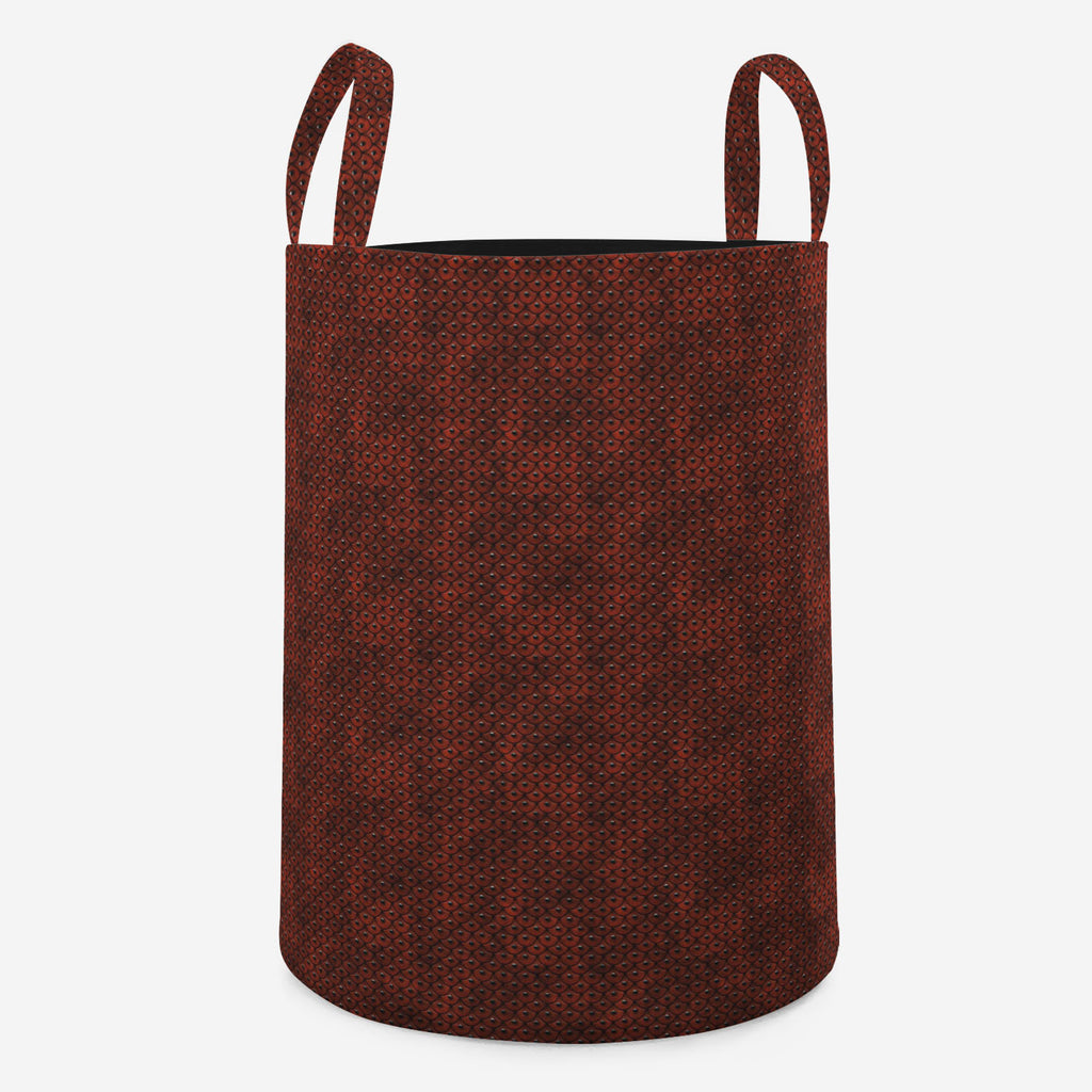 Abstract Art Foldable Open Storage Bin | Organizer Box, Toy Basket, Shelf Box, Laundry Bag | Canvas Fabric - Storage Bins - ArtzFolio.com