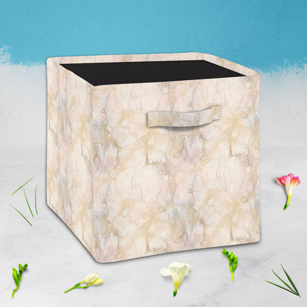 Pink & Peach Foldable Open Storage Bin | Organizer Box, Toy Basket, Shelf Box, Laundry Bag | Canvas Fabric-Storage Bins-STR_BI_CB-IC 5007253 IC 5007253, Abstract Expressionism, Abstracts, Architecture, Illustrations, Marble, Marble and Stone, Patterns, Semi Abstract, pink, peach, foldable, open, storage, bin, organizer, box, toy, basket, shelf, laundry, bag, canvas, fabric, texture, background, vein, abstract, build, construction, detail, geological, interior, light, luxury, mineral, natural, pattern, quali