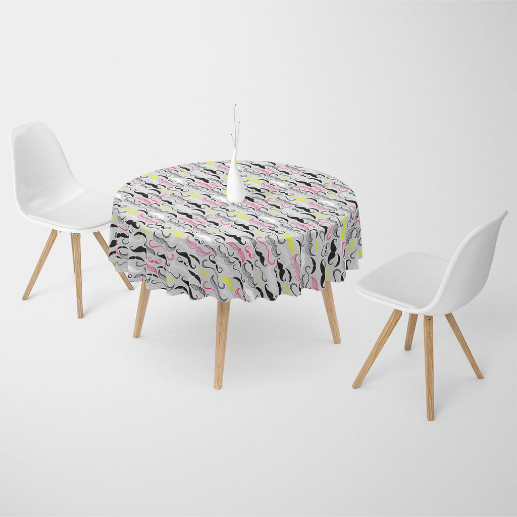 Retro Style Table Cloth Cover-Table Covers-CVR_TB_RD-IC 5007254 IC 5007254, Ancient, Art and Paintings, Botanical, Drawing, Fashion, Floral, Flowers, Historical, Illustrations, Medieval, Nature, Patterns, Retro, Signs and Symbols, Symbols, Victorian, Vintage, style, table, cloth, cover, mustache, moustache, antique, aristocrat, background, barber, beard, british, card, chin, classic, collection, curl, curly, dandy, doodle, face, facial, fashioned, group, hair, head, illustration, male, men, mouth, old, patt