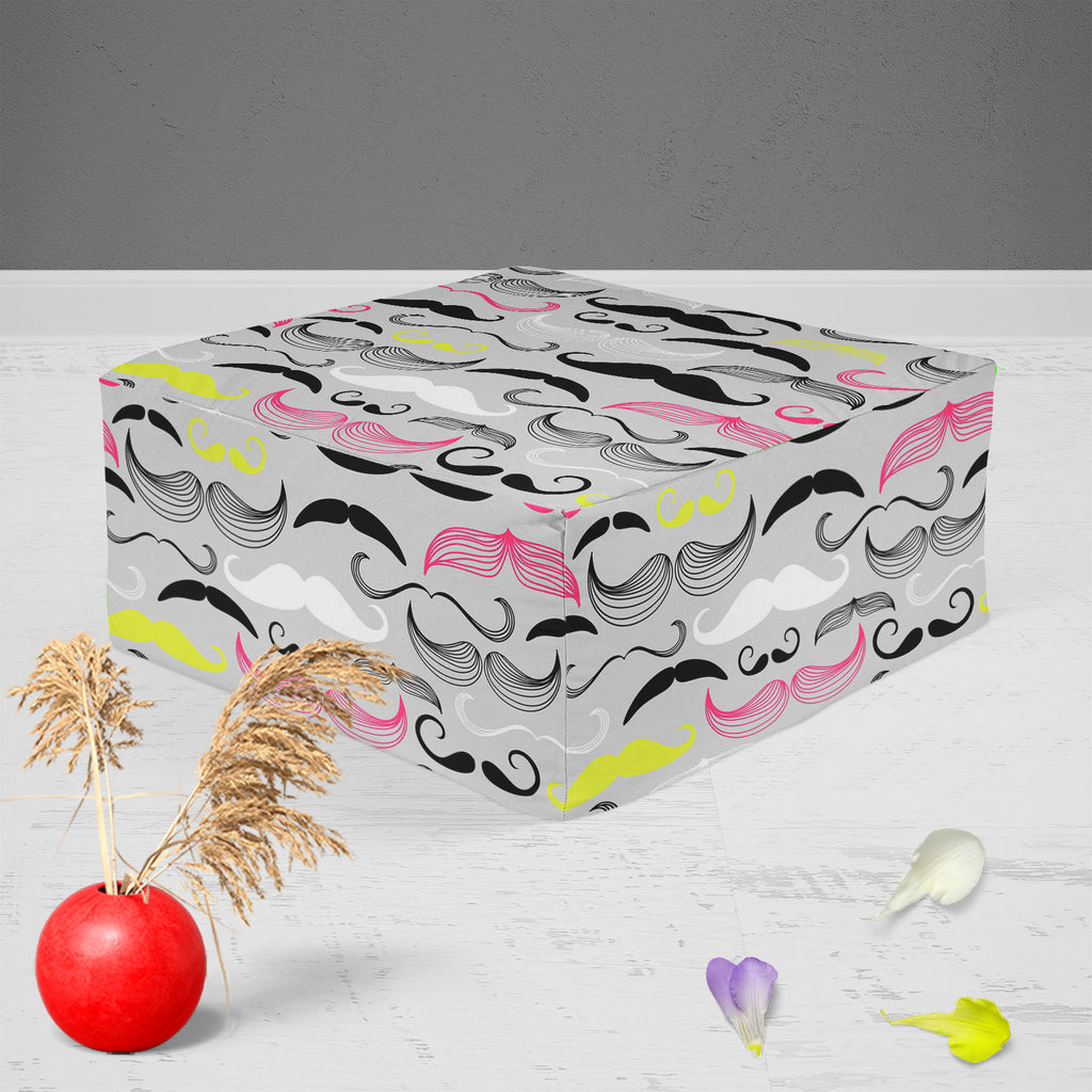 Retro Style D1 Footstool Footrest Puffy Pouffe Ottoman Bean Bag | Canvas Fabric-Footstools-FST_CB_BN-IC 5007254 IC 5007254, Ancient, Art and Paintings, Botanical, Drawing, Fashion, Floral, Flowers, Historical, Illustrations, Medieval, Nature, Patterns, Retro, Signs and Symbols, Symbols, Victorian, Vintage, style, d1, footstool, footrest, puffy, pouffe, ottoman, bean, bag, canvas, fabric, mustache, moustache, antique, aristocrat, background, barber, beard, british, card, chin, classic, collection, curl, curl