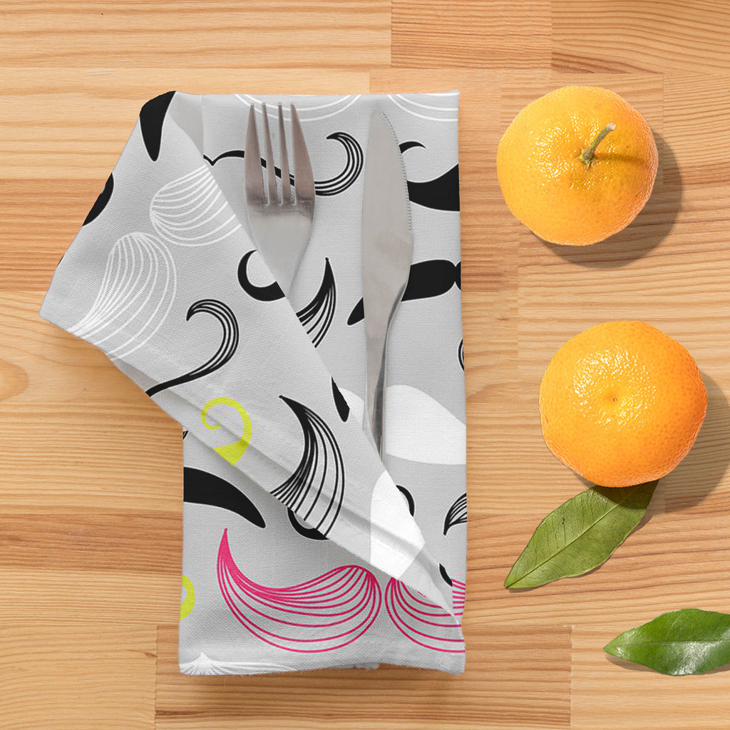 Retro Style D1 Table Napkin-Table Napkins-NAP_TB-IC 5007254 IC 5007254, Ancient, Art and Paintings, Botanical, Drawing, Fashion, Floral, Flowers, Historical, Illustrations, Medieval, Nature, Patterns, Retro, Signs and Symbols, Symbols, Victorian, Vintage, style, d1, table, napkin, mustache, moustache, antique, aristocrat, background, barber, beard, british, card, chin, classic, collection, curl, curly, dandy, doodle, face, facial, fashioned, group, hair, head, illustration, male, men, mouth, old, pattern, p