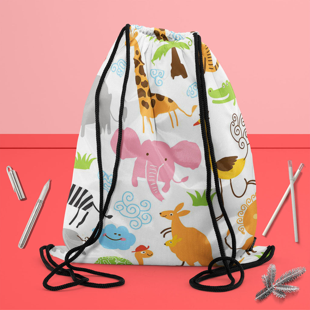 Cute Animals Backpack for Students | College & Travel Bag-Backpacks-BPK_FB_DS-IC 5007255 IC 5007255, African, Animals, Animated Cartoons, Baby, Birds, Black and White, Caricature, Cartoons, Children, Comedy, Comics, Drawing, Humor, Humour, Illustrations, Kids, Patterns, Signs, Signs and Symbols, Tropical, White, cute, backpack, for, students, college, travel, bag, cartoon, zoo, animal, bonito, funny, zebra, africa, australia, background, bird, character, child, childhood, collection, colors, comic, crocodil