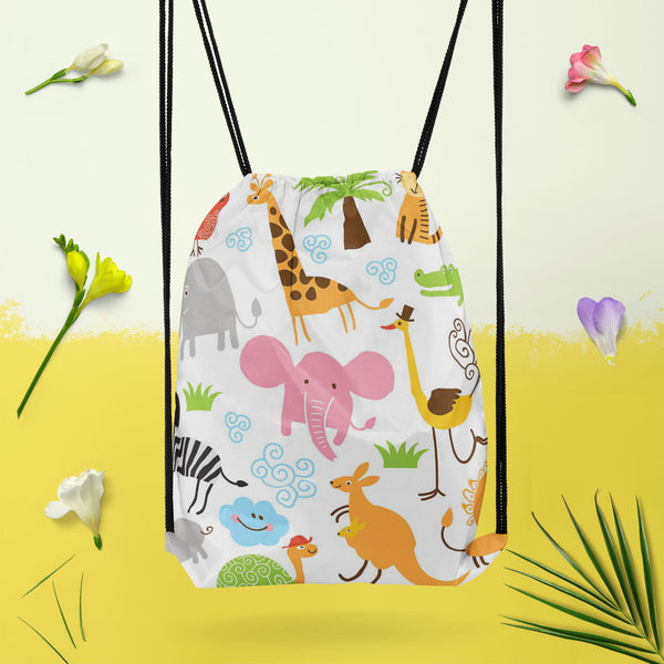 Cute Animals Backpack for Students | College & Travel Bag-Backpacks-BPK_FB_DS-IC 5007255 IC 5007255, African, Animals, Animated Cartoons, Baby, Birds, Black and White, Caricature, Cartoons, Children, Comedy, Comics, Drawing, Humor, Humour, Illustrations, Kids, Patterns, Signs, Signs and Symbols, Tropical, White, cute, canvas, backpack, for, students, college, travel, bag, cartoon, zoo, animal, bonito, funny, zebra, africa, australia, background, bird, character, child, childhood, collection, colors, comic, 