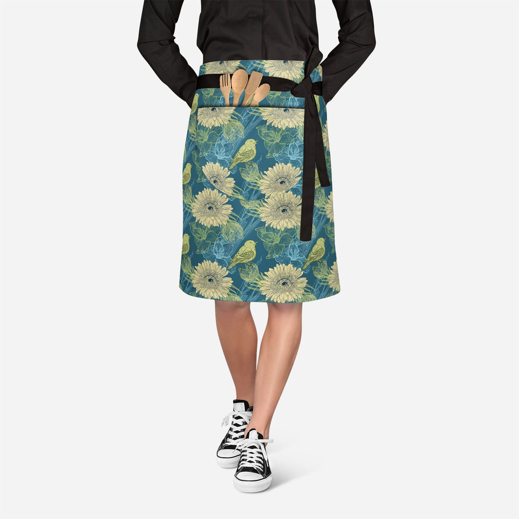 Handdrawn Birds Apron | Adjustable, Free Size & Waist Tiebacks-Apron Waist to Feet-APR_WS_KN-IC 5007256 IC 5007256, Abstract Expressionism, Abstracts, Ancient, Animated Cartoons, Birds, Botanical, Caricature, Cartoons, Decorative, Digital, Digital Art, Fashion, Floral, Flowers, Graphic, Historical, Illustrations, Medieval, Nature, Patterns, Retro, Scenic, Semi Abstract, Signs, Signs and Symbols, Sketches, Vintage, Wildlife, handdrawn, apron, adjustable, free, size, waist, tiebacks, wallpaper, abstract, arti