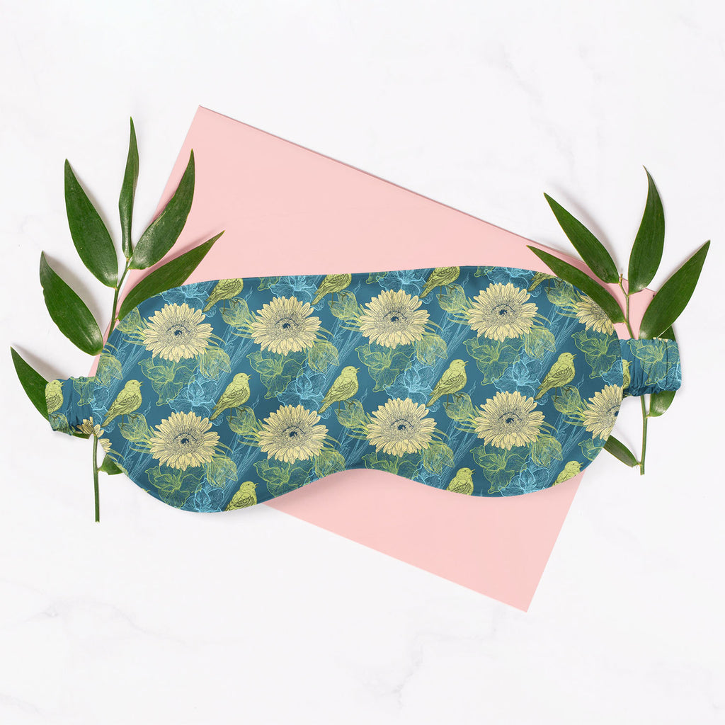 Handdrawn Birds Sleeping Eye Pad Blackout Eye Cover | Soft Anti-Allergic Eco-Friendly Natural Mulberry Silk Fabric-Sleep Masks-MSK_SL_BS-IC 5007256 IC 5007256, Abstract Expressionism, Abstracts, Ancient, Animated Cartoons, Birds, Botanical, Caricature, Cartoons, Decorative, Digital, Digital Art, Fashion, Floral, Flowers, Graphic, Historical, Illustrations, Medieval, Nature, Patterns, Retro, Scenic, Semi Abstract, Signs, Signs and Symbols, Sketches, Vintage, Wildlife, handdrawn, sleeping, eye, pad, blackout,