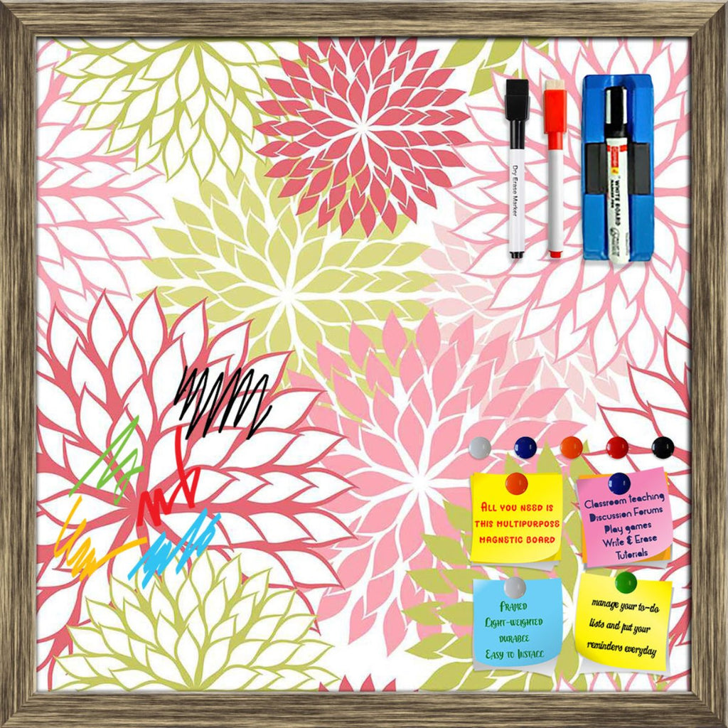 Hand Draw Flowers Framed Magnetic Dry Erase Board | Combo with Magnet Buttons & Markers-Magnetic Boards Framed-MGB_FR-IC 5007257 IC 5007257, Abstract Expressionism, Abstracts, Art and Paintings, Botanical, Decorative, Digital, Digital Art, Floral, Flowers, Graphic, Illustrations, Nature, Patterns, Retro, Scenic, Semi Abstract, Signs, Signs and Symbols, hand, draw, framed, magnetic, dry, erase, board, printed, whiteboard, with, 4, magnets, 2, markers, 1, duster, pattern, design, textile, seamless, abstract, 