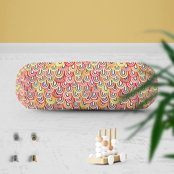 Abstract Doodles D1 Bolster Cover Booster Cases | Concealed Zipper Opening-Bolster Covers-BOL_CV_ZP-IC 5007258 IC 5007258, Abstract Expressionism, Abstracts, Art and Paintings, Black and White, Circle, Cities, City Views, Digital, Digital Art, Geometric, Geometric Abstraction, Graphic, Hand Drawn, Modern Art, Patterns, Semi Abstract, White, abstract, doodles, d1, bolster, cover, booster, cases, zipper, opening, poly, cotton, fabric, pattern, art, background, collection, color, continuity, decor, decoration,