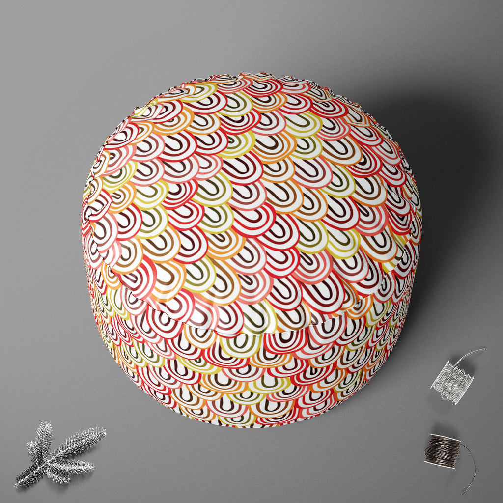 Abstract Doodles D1 Footstool Footrest Puffy Pouffe Ottoman Bean Bag | Canvas Fabric-Footstools-FST_CB_BN-IC 5007258 IC 5007258, Abstract Expressionism, Abstracts, Art and Paintings, Black and White, Circle, Cities, City Views, Digital, Digital Art, Geometric, Geometric Abstraction, Graphic, Hand Drawn, Modern Art, Patterns, Semi Abstract, White, abstract, doodles, d1, footstool, footrest, puffy, pouffe, ottoman, bean, bag, canvas, fabric, pattern, art, background, collection, color, continuity, decor, deco