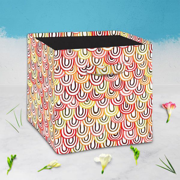 Abstract Doodles D1 Foldable Open Storage Bin | Organizer Box, Toy Basket, Shelf Box, Laundry Bag | Canvas Fabric-Storage Bins-STR_BI_CB-IC 5007258 IC 5007258, Abstract Expressionism, Abstracts, Art and Paintings, Black and White, Circle, Cities, City Views, Digital, Digital Art, Geometric, Geometric Abstraction, Graphic, Hand Drawn, Modern Art, Patterns, Semi Abstract, White, abstract, doodles, d1, foldable, open, storage, bin, organizer, box, toy, basket, shelf, laundry, bag, canvas, fabric, pattern, art,