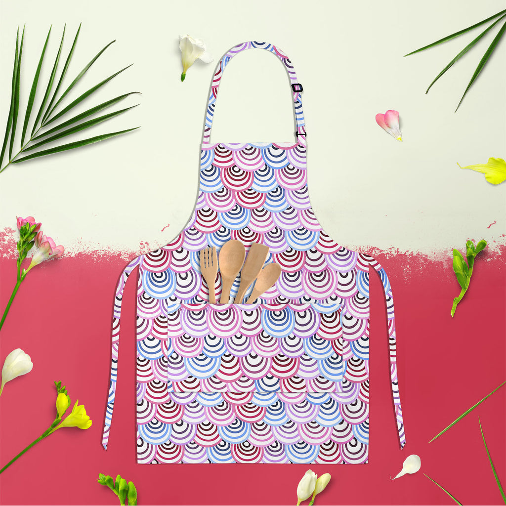 Abstract Doodles D2 Apron | Adjustable, Free Size & Waist Tiebacks - Aprons Neck to Knee - ArtzFolio.com