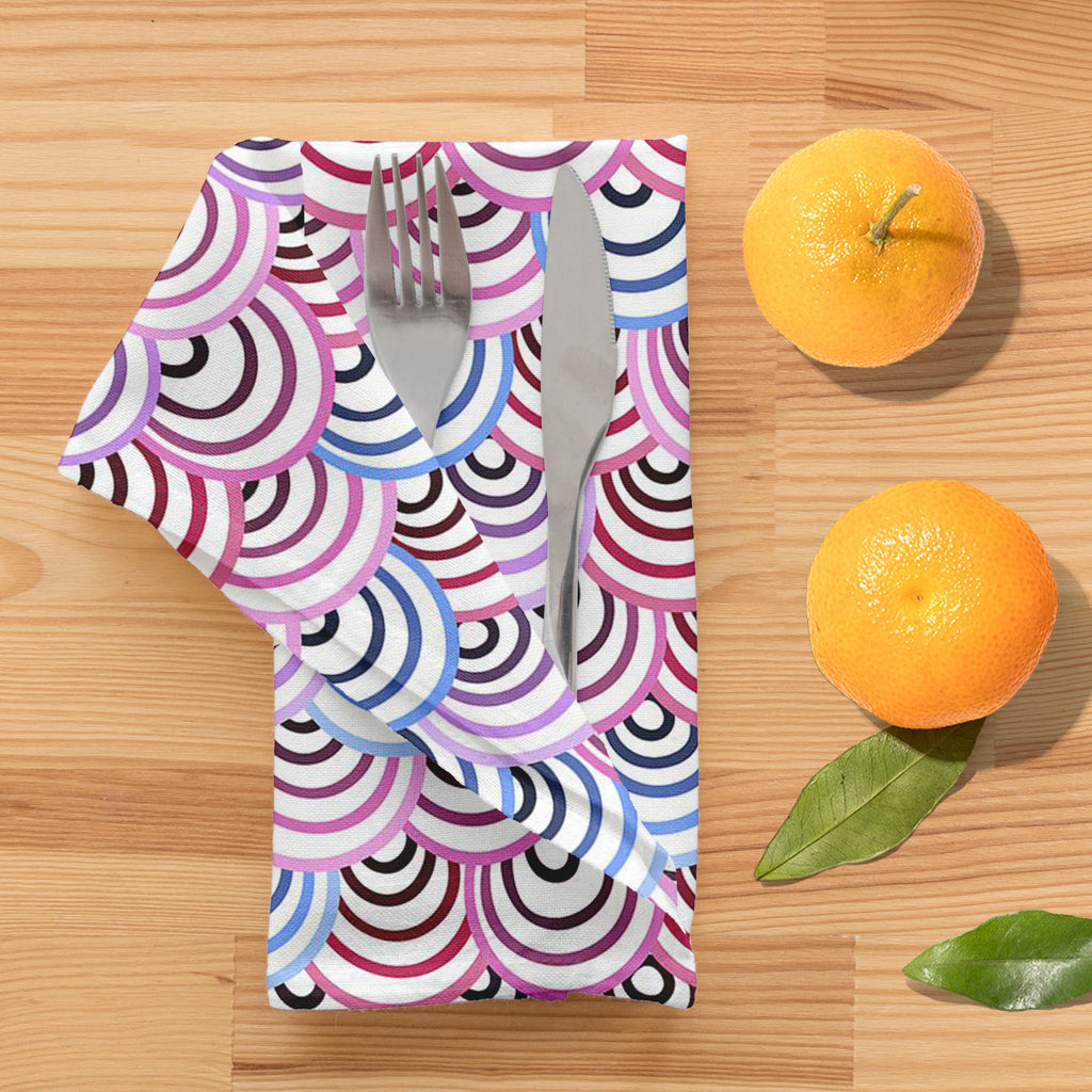 Abstract Doodles D2 Table Napkin - Table Napkins - ArtzFolio.com