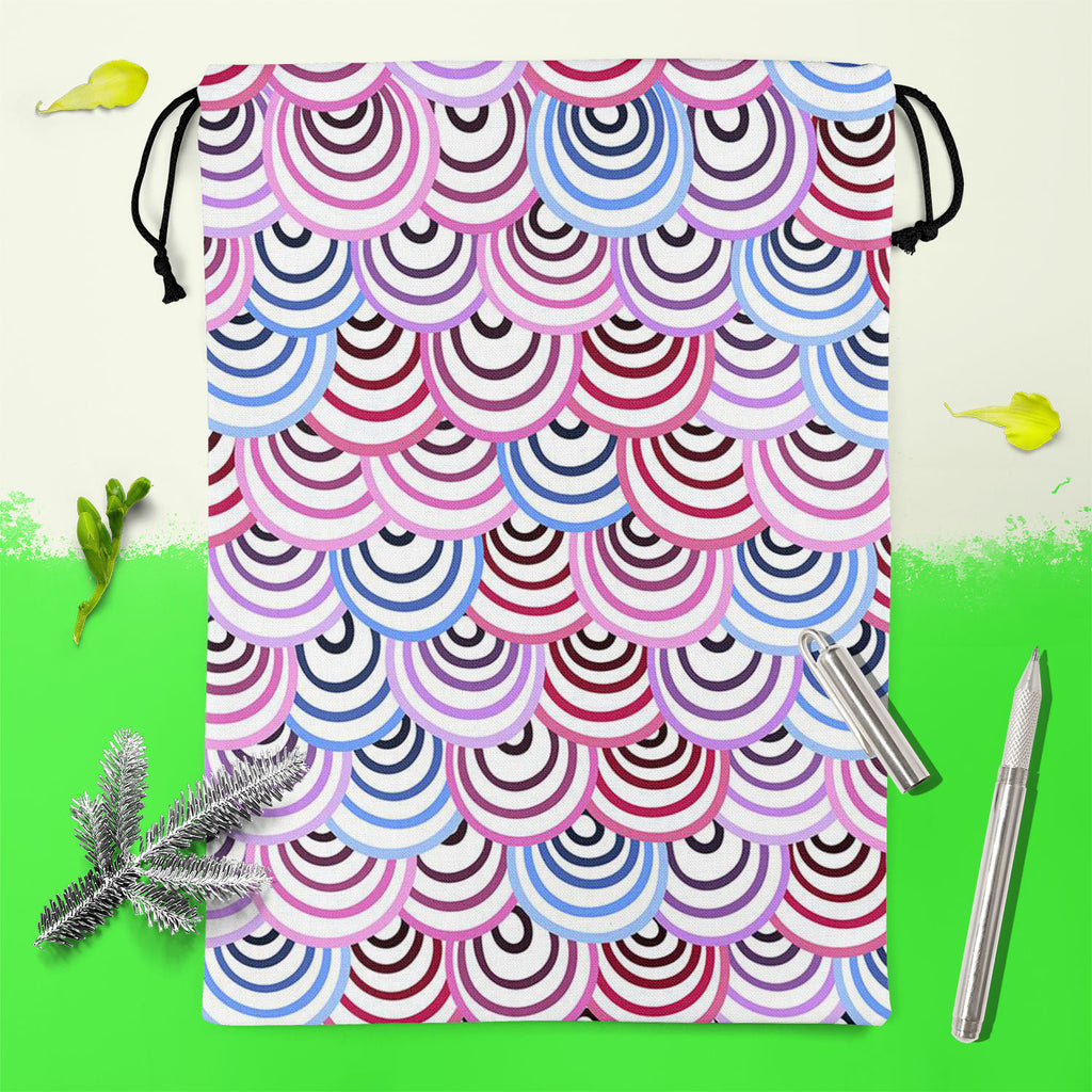 Abstract Doodles D2 Reusable Sack Bag | Bag for Gym, Storage, Vegetable & Travel - Drawstring Sack Bags - ArtzFolio.com