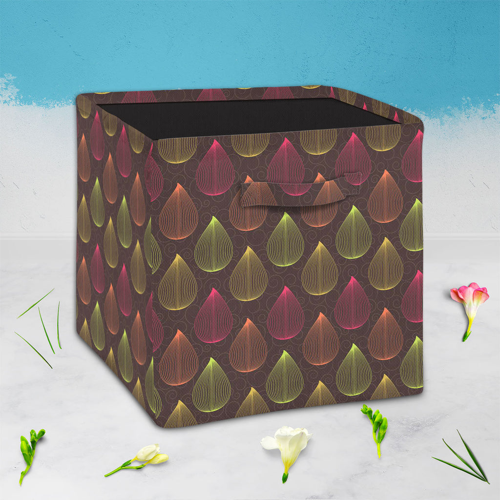 Colors Curls Foldable Open Storage Bin | Organizer Box, Toy Basket, Shelf Box, Laundry Bag | Canvas Fabric-Storage Bins-STR_BI_CB-IC 5007260 IC 5007260, Abstract Expressionism, Abstracts, Ancient, Art and Paintings, Botanical, Damask, Decorative, Digital, Digital Art, Floral, Flowers, Graphic, Historical, Illustrations, Medieval, Modern Art, Nature, Patterns, Retro, Scenic, Semi Abstract, Signs, Signs and Symbols, Vintage, colors, curls, foldable, open, storage, bin, organizer, box, toy, basket, shelf, laun