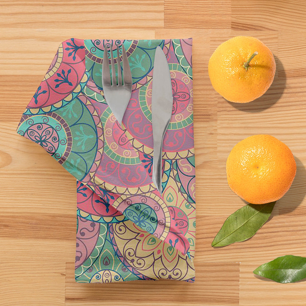 Pastel Circles Table Napkin-Table Napkins-NAP_TB-IC 5007261 IC 5007261, Abstract Expressionism, Abstracts, Ancient, Art and Paintings, Botanical, Circle, Decorative, Digital, Digital Art, Drawing, Fashion, Floral, Flowers, Geometric, Geometric Abstraction, Graphic, Historical, Illustrations, Medieval, Modern Art, Nature, Paintings, Patterns, Retro, Semi Abstract, Signs, Signs and Symbols, Vintage, pastel, circles, table, napkin, wallpaper, wallpapers, abstract, antique, art, background, bright, classical, c