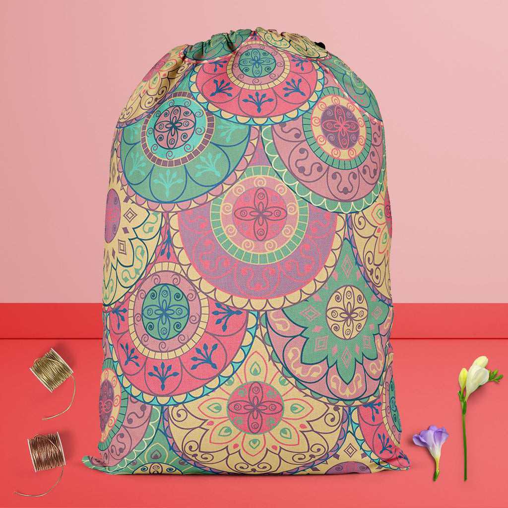 Pastel Circles Reusable Sack Bag | Bag for Gym, Storage, Vegetable & Travel-Drawstring Sack Bags-SCK_FB_DS-IC 5007261 IC 5007261, Abstract Expressionism, Abstracts, Ancient, Art and Paintings, Botanical, Circle, Decorative, Digital, Digital Art, Drawing, Fashion, Floral, Flowers, Geometric, Geometric Abstraction, Graphic, Historical, Illustrations, Medieval, Modern Art, Nature, Paintings, Patterns, Retro, Semi Abstract, Signs, Signs and Symbols, Vintage, pastel, circles, reusable, sack, bag, for, gym, stora