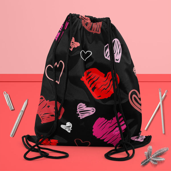 Love Heart Backpack for Students | College & Travel Bag-Backpacks-BPK_FB_DS-IC 5007262 IC 5007262, Abstract Expressionism, Abstracts, Ancient, Art and Paintings, Black, Black and White, Culture, Ethnic, Hand Drawn, Hearts, Historical, Holidays, Icons, Illustrations, Love, Medieval, Modern Art, Patterns, Retro, Romance, Semi Abstract, Signs, Signs and Symbols, Sketches, Symbols, Traditional, Tribal, Vintage, Wedding, World Culture, heart, canvas, backpack, for, students, college, travel, bag, pattern, romant