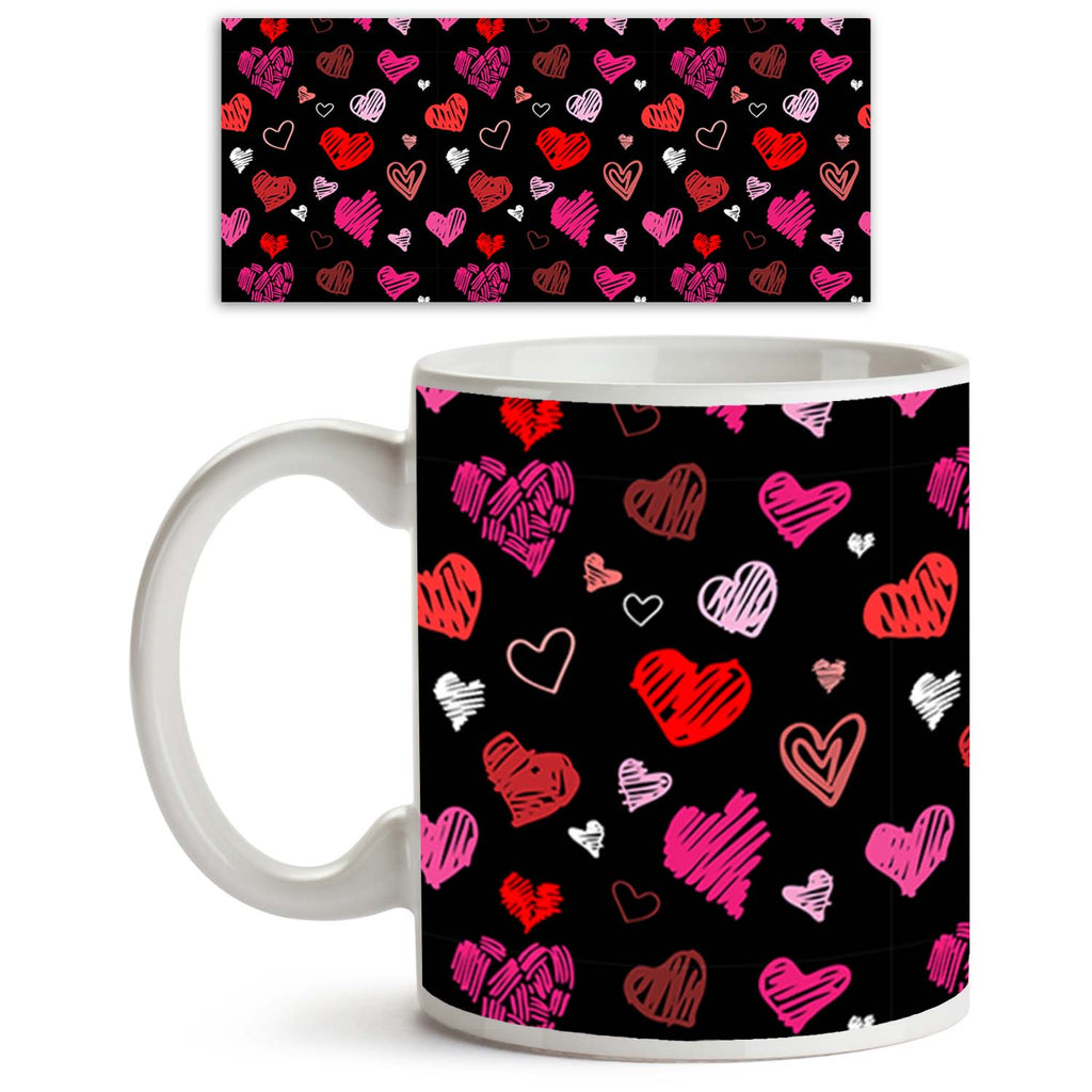 ArtzFolio Love Heart Ceramic Coffee Tea Mug Inside White-Coffee Mugs-AZKIT13527050MUG_L-Image Code 5007262 Vishnu Image Folio Pvt Ltd, IC 5007262, ArtzFolio, Coffee Mugs, Love, Kids, Digital Art, heart, ceramic, coffee, tea, mug, inside, white, abstract, background, seamless, pattern, coffee mugs with logo, promotional mugs, bulk coffee mug, office mugs, amazonbasics, custom coffee mugs, custom ceramic mugs, 11ounce ceramic coffee mug, coffee cup gift, tea mug, promotional coffee mugs, custom printed mugs, 