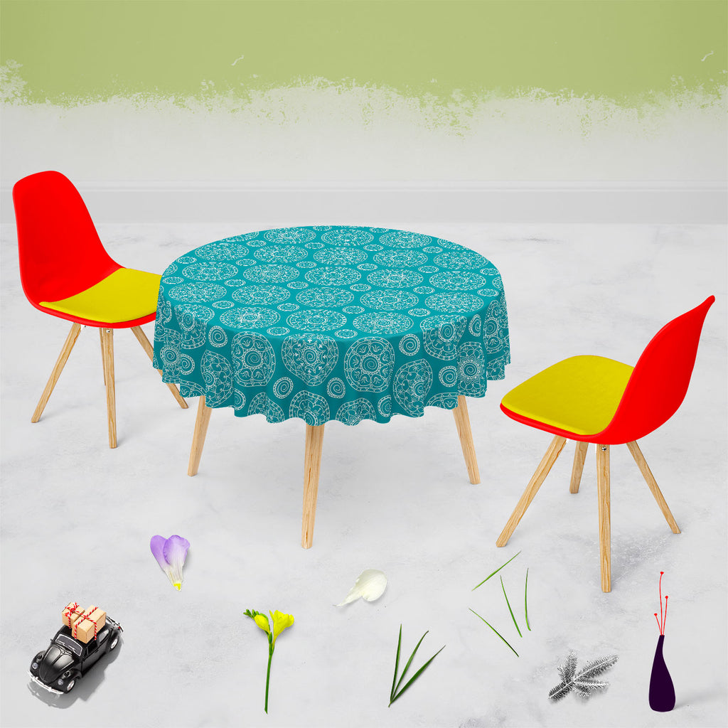 Blue Blue Table Cloth Cover-Table Covers-CVR_TB_RD-IC 5007263 IC 5007263, Abstract Expressionism, Abstracts, Art and Paintings, Botanical, Circle, Decorative, Digital, Digital Art, Fashion, Floral, Flowers, Geometric, Geometric Abstraction, Graphic, Illustrations, Modern Art, Nature, Patterns, Semi Abstract, Signs, Signs and Symbols, blue, table, cloth, cover, abstract, art, artwork, backdrop, background, bright, color, creative, decor, decoration, design, detail, element, fabric, illustration, image, moder