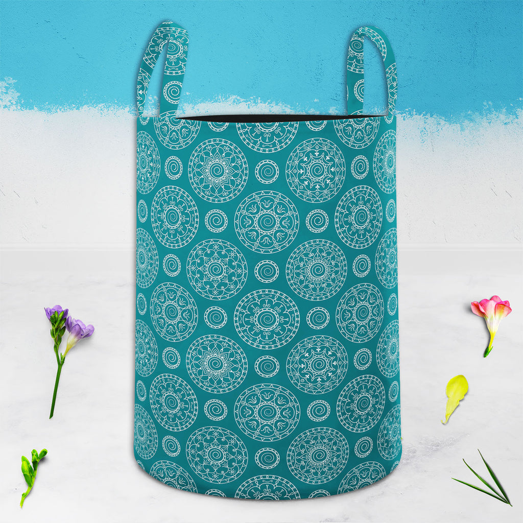 Blue Blue Foldable Open Storage Bin | Organizer Box, Toy Basket, Shelf Box, Laundry Bag | Canvas Fabric-Storage Bins-STR_BI_CB-IC 5007263 IC 5007263, Abstract Expressionism, Abstracts, Art and Paintings, Botanical, Circle, Decorative, Digital, Digital Art, Fashion, Floral, Flowers, Geometric, Geometric Abstraction, Graphic, Illustrations, Modern Art, Nature, Patterns, Semi Abstract, Signs, Signs and Symbols, blue, foldable, open, storage, bin, organizer, box, toy, basket, shelf, laundry, bag, canvas, fabric