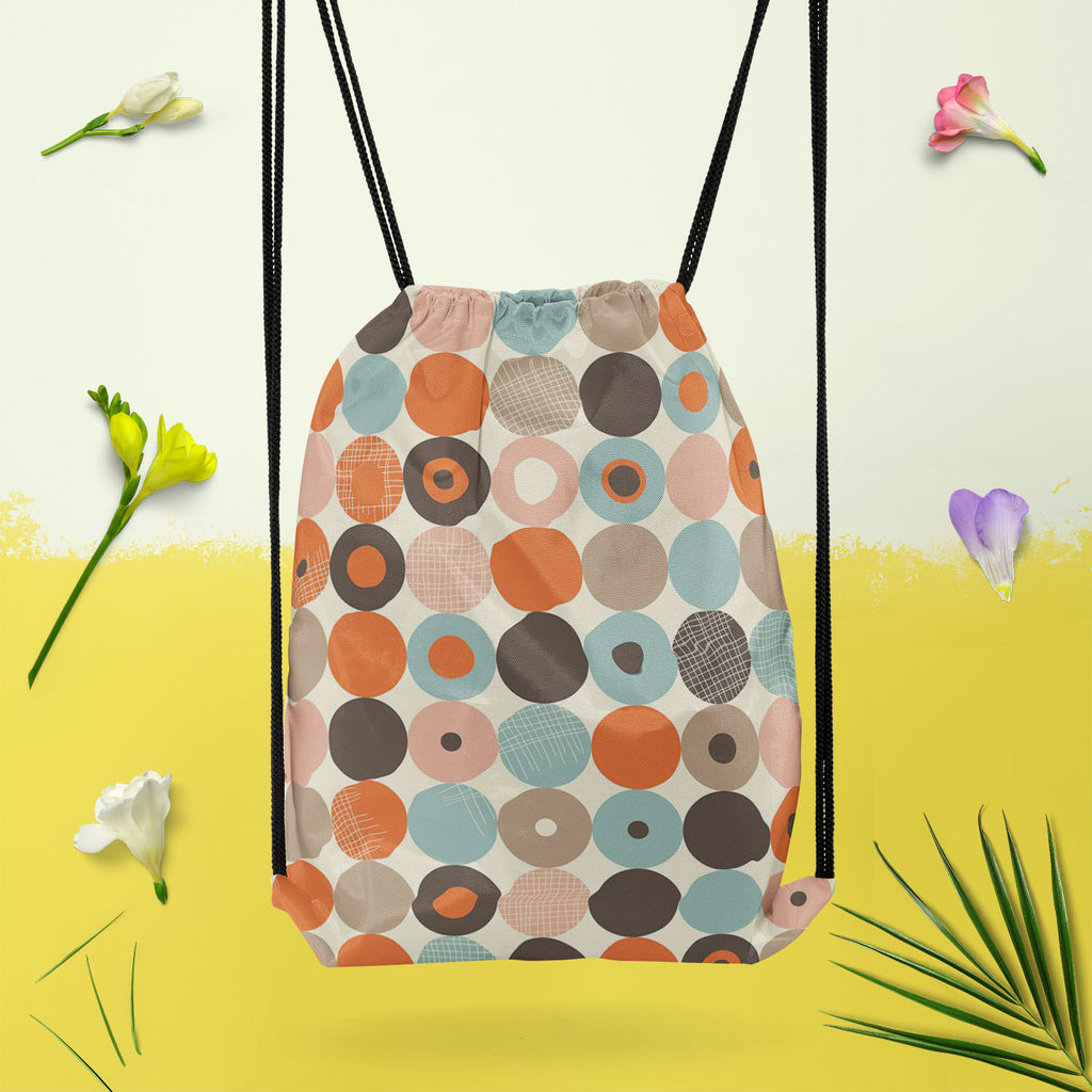 Abstract Retro D2 Backpack for Students | College & Travel Bag - Backpacks - ArtzFolio.com