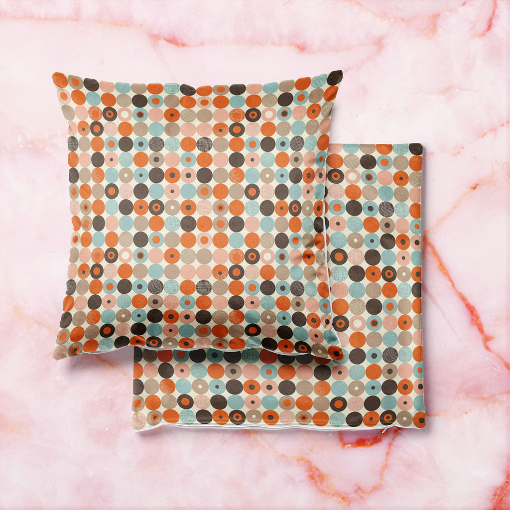 Abstract Retro D2 Cushion Cover Throw Pillow - Cushion Covers - ArtzFolio.com