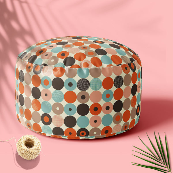 Abstract Retro D2 Footstool Footrest Puffy Pouffe Ottoman Bean Bag | Canvas Fabric-Footstools-FST_CB_BN-IC 5007264 IC 5007264, Abstract Expressionism, Abstracts, Art and Paintings, Black, Black and White, Circle, Drawing, Illustrations, Patterns, Retro, Semi Abstract, Space, Vintage, Metallic, abstract, d2, footstool, footrest, puffy, pouffe, ottoman, bean, bag, floor, cushion, pillow, canvas, fabric, grunge, pattern, style, seamless, art, artistic, backdrop, background, blank, blue, border, brown, concept,