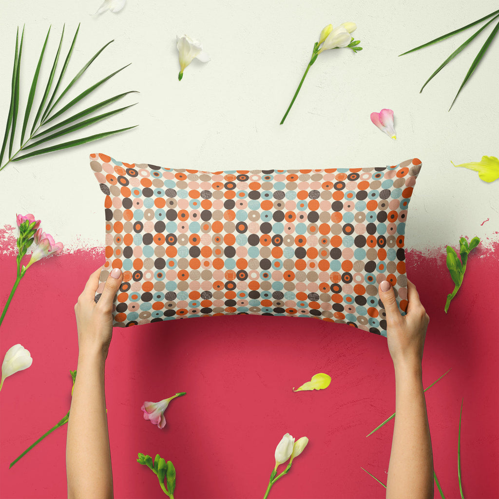 Abstract Retro D2 Pillow Cover Case - Pillow Cases - ArtzFolio.com