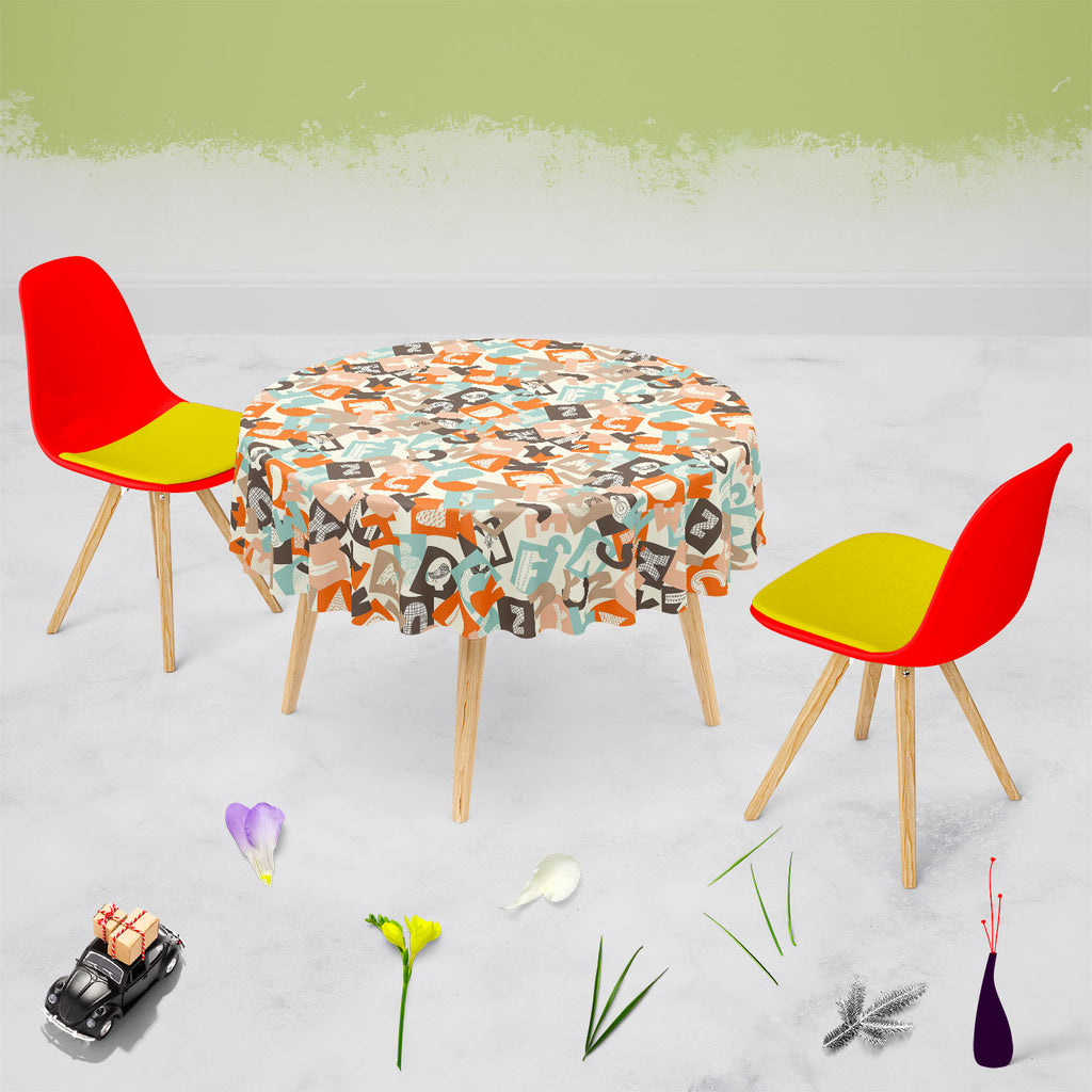 Alphabet Table Cloth Cover-Table Covers-CVR_TB_RD-IC 5007265 IC 5007265, Abstract Expressionism, Abstracts, Alphabets, Ancient, Art and Paintings, Black, Black and White, Calligraphy, Decorative, Digital, Digital Art, Drawing, Education, English, Graffiti, Graphic, Historical, Illustrations, Medieval, Patterns, Retro, Schools, Semi Abstract, Signs, Signs and Symbols, Sketches, Symbols, Text, Typography, Universities, Vintage, White, alphabet, table, cloth, cover, abc, abstract, art, artistic, background, bl