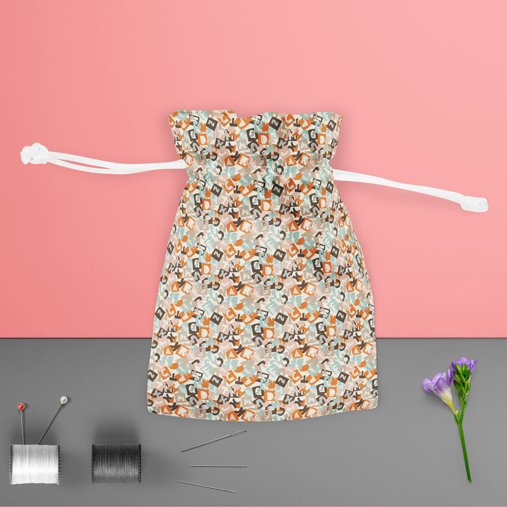 Alphabet Pouch Wrist Potli Bag | Bag for Weddings & Casual Parties-Drawstring Pouches-PCH_FB_DS-IC 5007265 IC 5007265, Abstract Expressionism, Abstracts, Alphabets, Ancient, Art and Paintings, Black, Black and White, Calligraphy, Decorative, Digital, Digital Art, Drawing, Education, English, Graffiti, Graphic, Historical, Illustrations, Medieval, Patterns, Retro, Schools, Semi Abstract, Signs, Signs and Symbols, Sketches, Symbols, Text, Typography, Universities, Vintage, White, alphabet, pouch, wrist, potli