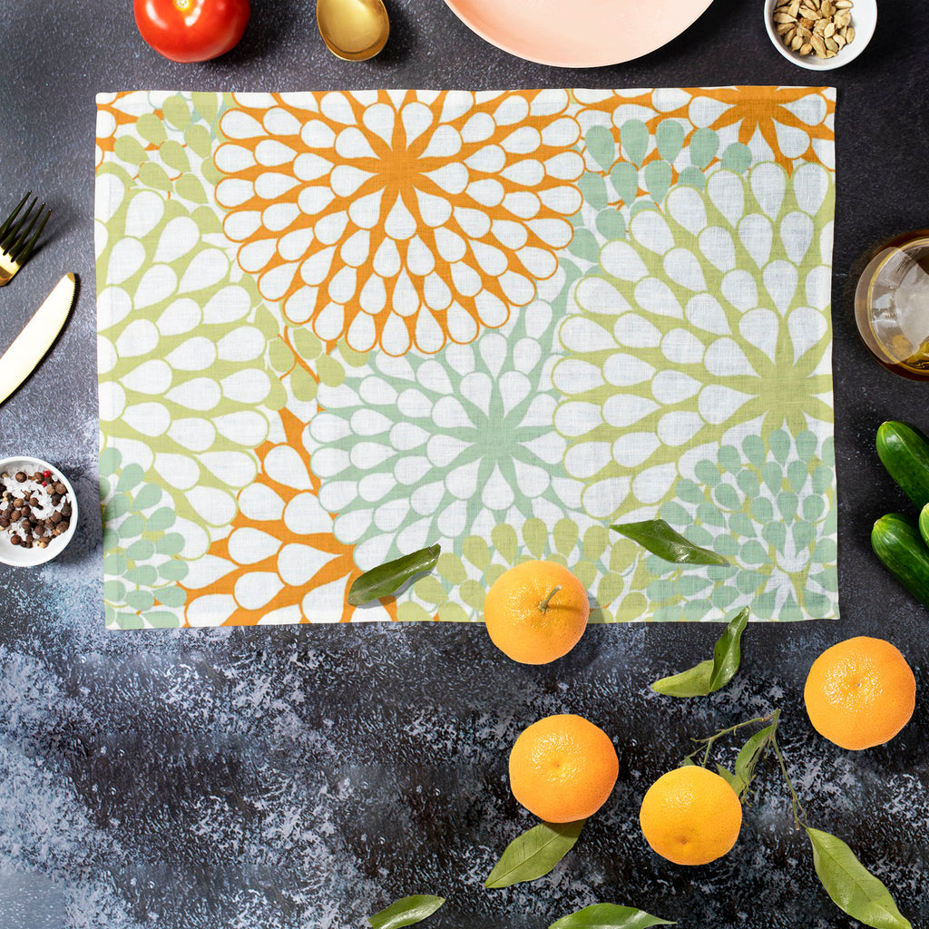 Floral Texture D1 Table Mat Placemat-Table Place Mats Fabric-MAT_TB-IC 5007266 IC 5007266, Abstract Expressionism, Abstracts, Art and Paintings, Botanical, Decorative, Digital, Digital Art, Floral, Flowers, Graphic, Illustrations, Nature, Patterns, Retro, Scenic, Semi Abstract, Signs, Signs and Symbols, texture, d1, table, mat, placemat, abstract, art, autumn, backdrop, background, beautiful, beauty, continuity, creative, cute, decoration, design, elements, exquisite, flora, flower, pattern, garden, happy, 