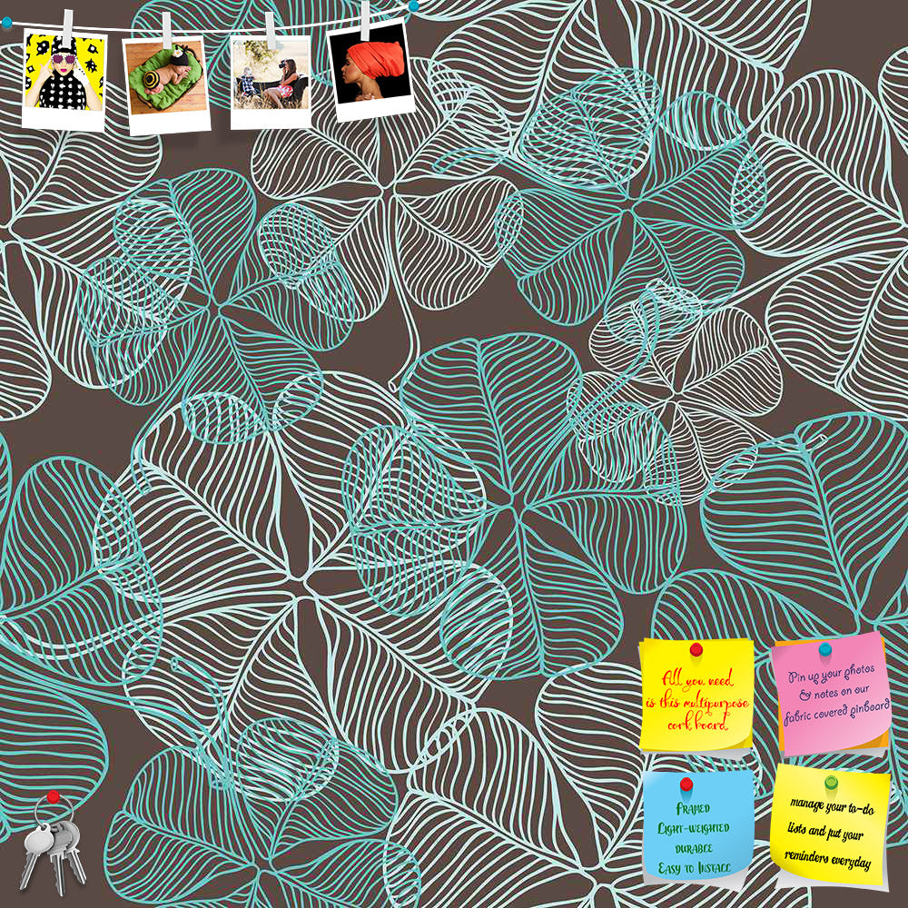 ArtzFolio Clover Printed Bulletin Board Notice Pin Board Soft Board | Frameless-Bulletin Boards Frameless-AZSAO13609497BLB_FL_L-Image Code 5007267 Vishnu Image Folio Pvt Ltd, IC 5007267, ArtzFolio, Bulletin Boards Frameless, Floral, Digital Art, clover, printed, bulletin, board, notice, pin, soft, frameless, abstract, pin up board, push pin board, extra large cork board, big pin board, notice board, small bulletin board, cork board, wall notice board, giant cork board, bulletin board, office notice board, o