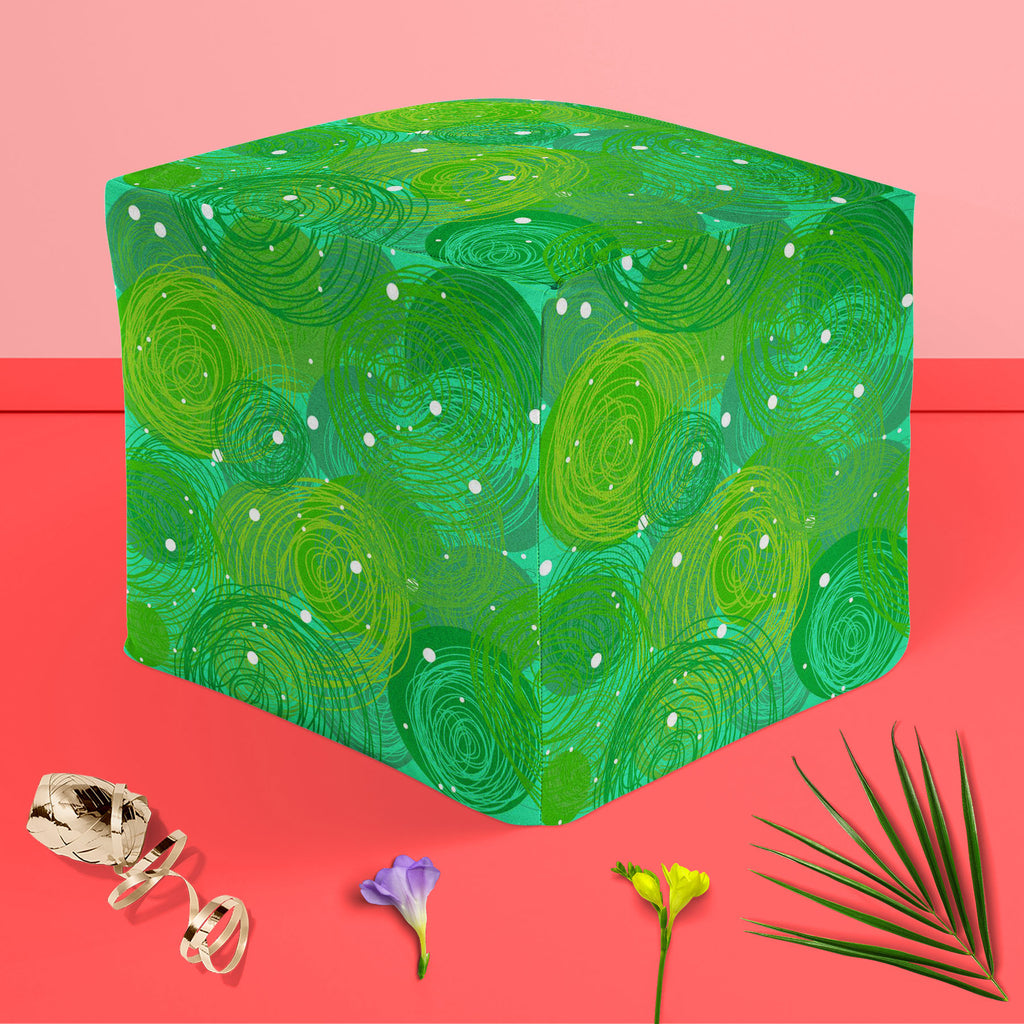 Green Bubble Footstool Footrest Puffy Pouffe Ottoman Bean Bag | Canvas Fabric-Footstools-FST_CB_BN-IC 5007269 IC 5007269, Abstract Expressionism, Abstracts, Art and Paintings, Black and White, Circle, Drawing, Hand Drawn, Patterns, Semi Abstract, Signs, Signs and Symbols, White, green, bubble, footstool, footrest, puffy, pouffe, ottoman, bean, bag, canvas, fabric, abstract, background, art, artistic, artwork, blue, childish, cute, decor, design, doodle, dreamy, ecological, ellipse, environmental, grass, han