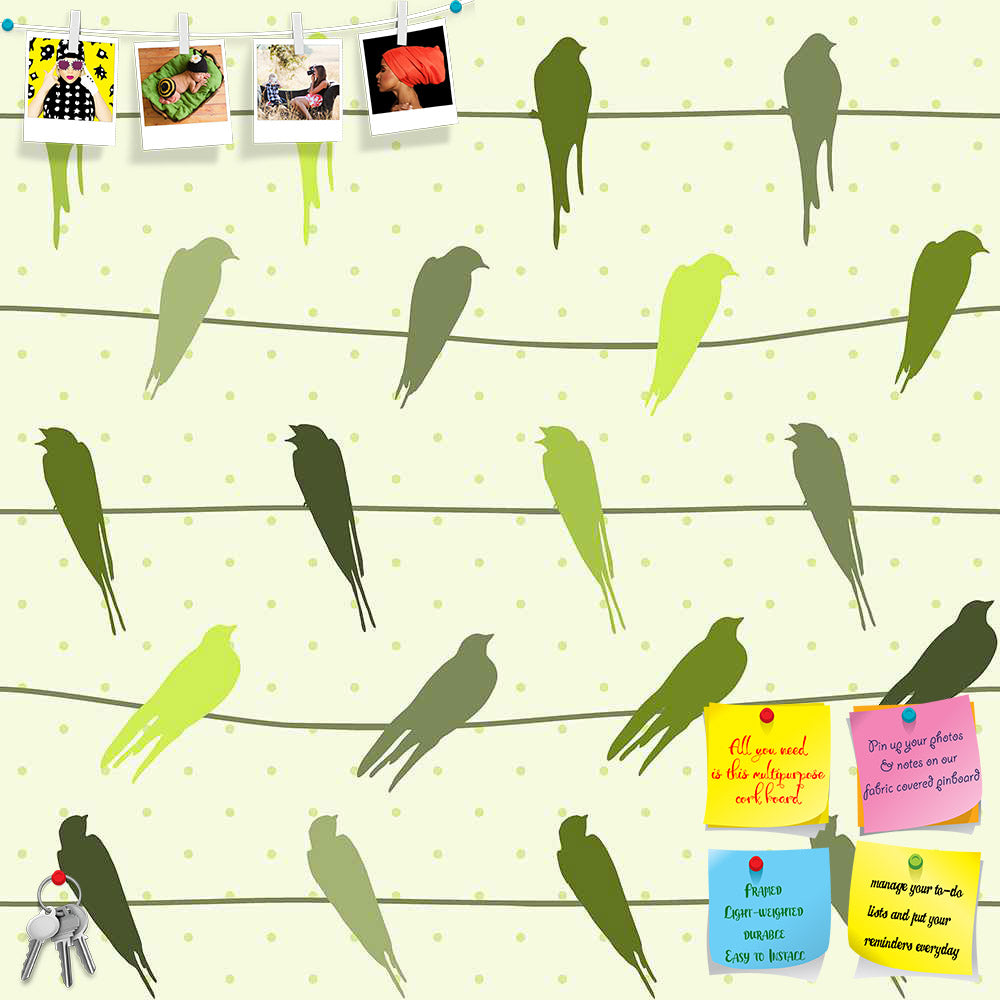 ArtzFolio Colorful Birds On Wires Printed Bulletin Board Notice Pin Board Soft Board | Frameless-Bulletin Boards Frameless-AZSAO13757509BLB_FL_L-Image Code 5007270 Vishnu Image Folio Pvt Ltd, IC 5007270, ArtzFolio, Bulletin Boards Frameless, Birds, Kids, Digital Art, colorful, on, wires, printed, bulletin, board, notice, pin, soft, frameless, seamless, pattern, pin up board, push pin board, extra large cork board, big pin board, notice board, small bulletin board, cork board, wall notice board, giant cork b
